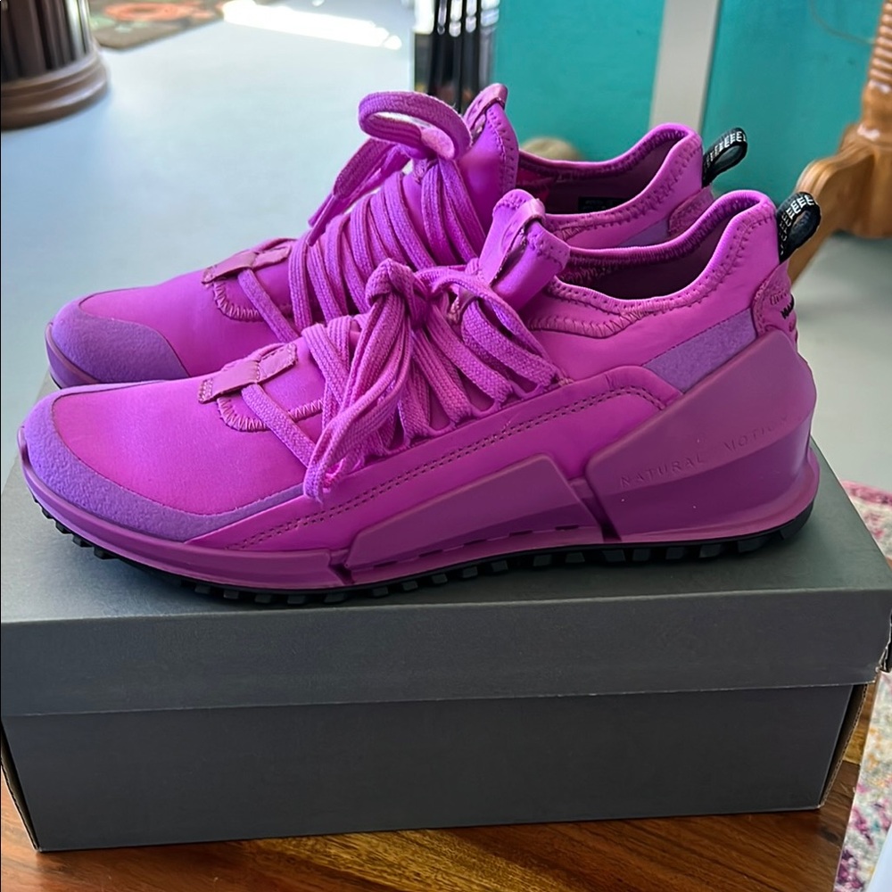 NEW Ecco Biom 2.0 Purple Women's Sneakers, 39, 8-8.5